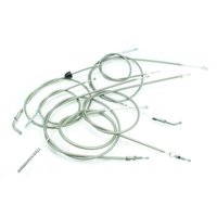 Set 7 Bowdenzüge Seilzüge grau Simson KR50 (ab...