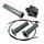 Set Armatur Wickelgasgriff Aluminium Griffe Bowdenzug Lenker rechts für Simson KR51 Schwalbe Star Sperber Habicht Klemmstück