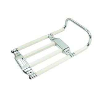 Gepäckträger pas. f. Simson Schwalbe KR51 KR50 Spatz Star Sperber Habicht weiß