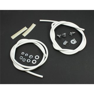 Gummischnur Keder weiß für Simson KR51 Schwalbe Köder Motorhaube Lenkerschale Knieblech