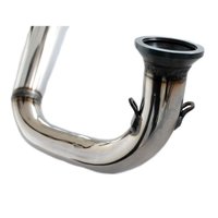 AOA3 Auspuff 32mm inkl. Kalotte für Simson KR51/2 Schwalbe Auspufftopf Sport Tuning