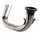 AOA3 Auspuff 32mm inkl. Kalotte für Simson KR51/2 Schwalbe Auspufftopf Sport Tuning