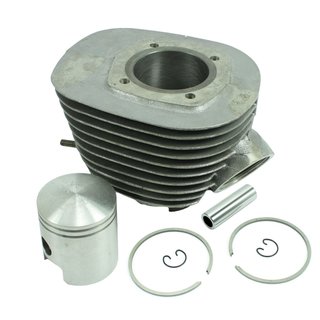Zylinder geschliffen regeneriert für MZ ES150 150ccm Schmalrippe + Kolben Motor ab Lager