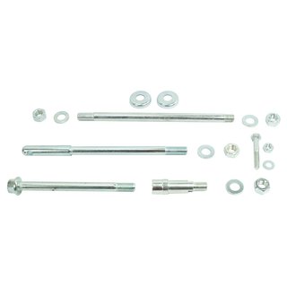 XXL Set Steckachsen Schwingenbolzen Achsverlängerung für Simson S51 S50 S53