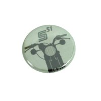 25mm PIN Blechbutton Fanartikel Simson S51 S50 S70