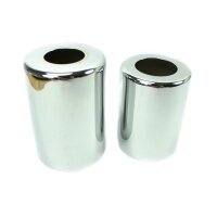 2 Paar Chromkappen Hülsen Federbeine hinten Stoßdämpfer MZ RT 125/1 125/2 125/3 BK350 Kappen