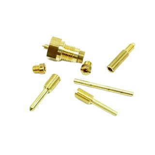 Vergaser Düsen für MZ ETZ 125 150 Schwimmernadelventil + 2 Stellschrauben Messing 1A Qualität
