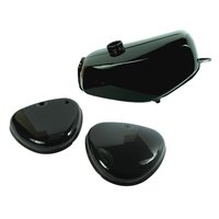 Lackset Tank + Seitendeckel schwarz für Simson S51...