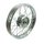 Speichenrad komplett mit Stahlfelge + Speichen verchromt Tuning 2,15x16 pass f Simson S51 S50 S70 Sperber Schwalbe Star Duo