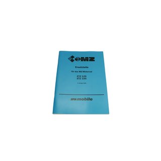 Buch MZ ETZ125 ETZ150 Ersatzteilkatalog Ersatzteilliste 1990 3. Auflage
