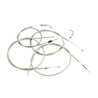 Satz High Quality Bowdenzug Bremse Gas Kupplung Schaltung silber Simson SR2 SR2E Rh50 Soemtron ab 833189