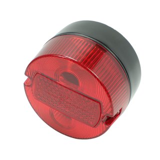 Rücklicht 100mm mit Kennzeichenbeleuchtung für Simson S51 S50 KR51/2 Schwalbe Kappe 100mm MZ TS ES 150 125