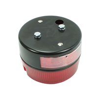 Rücklicht 100mm mit Kennzeichenbeleuchtung für Simson S51 S50 KR51/2 Schwalbe Kappe 100mm MZ TS ES 150 125
