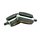 Pedalen Paar abgerundet mit Strahler für Simson SR2 SL1 SR1 SR2E SR4-1 Spatz DDR Fahrrad Möve Diamant Reflektor schwarz auch