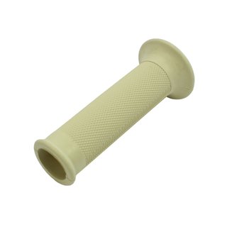 Simson Griffgummi rechts Gasgriff 26mm S51 S50 pas. f. MZ TS150 ETS150  beige elfenbein ohne Loch