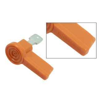 KultMopeds.de Zündschlüssel orange für Simson S51 S50 S70 Schwalbe KR51 Star Sperber Habicht