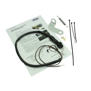 Simson Bremslichtschalter Umbau hinten Befestigung Winkel Zugfeder Bremse Schwalbe KR51-1