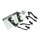 Acerbis Scheinwerfer Lampenmaske Tuning weiß pas. f. Simson S51 S51E S50 S70 S70E 50TS 50SC