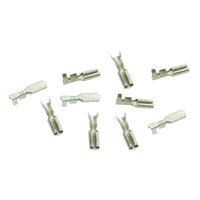 10 x Kabelschuhe Flachsteckhülsen 2,8x0,5 für...