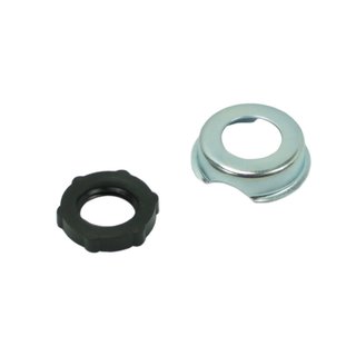 Masseblech + Mutter für Tacho für Simson S51 S50 S53 S83 S60 S70 SR50 100 km/h Armatur Tachometer
