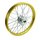 Felge Scheibenbremse gold Nabe silber Speichen verchromt pass f Simson S51 S50 S53 S70 S83