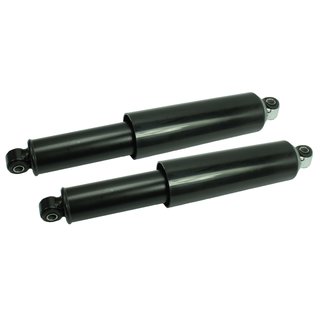 2 Federbeine hinten für Simson Schwalbe Star Sperber Habicht Duo kurz 295/270mm auch S51 S50 (hinten) Extrem Tieferlegung