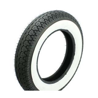 Mitas Weißwand Reifen 3,50x10 TT 51J Mantel für Vespa PX 50 80 125 150 Honda Yamaha Peugeot Rex ATU weiss Retro Rad Räder