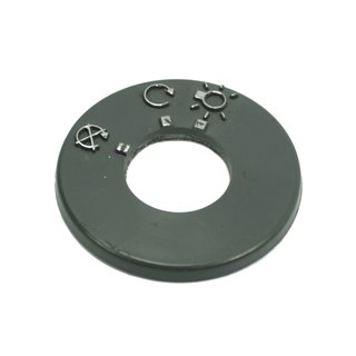 Blende Zündschloss für Simson SR50 SR80 Zündlichtschalter Symbole