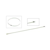 Edelstahl Kabelbinder 4mm breit 300mm lang wie ab Werk...