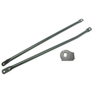 Set Halter + Enduro Streben Rahmenunterzugstreben pas. f. Simson S51E S51 S50 S70E S70 Endurostreben