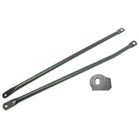 Set Halter + Enduro Streben Rahmenunterzugstreben pas. f. Simson S51E S51 S50 S70E S70 Endurostreben