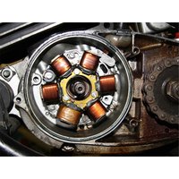 12V Lichtmaschine LiMa voll elektronische Zündung Zündanlage 12V 100W pas für Zündapp KS80 luftgekühlt KS175 wassergekühlt Laverda 125Z1