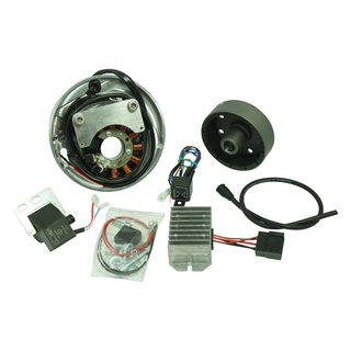 12V Lichtmaschine LiMa voll elektronische Zündung Zündanlage 12V 100W für DB 201-204 (Bj45-53), Bella 150/200, DB200 (1947-51)