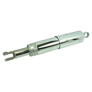 Federbein Stoßdämpfer vorn mit Gabel verchromt pas. f. MZ ES250 ES175 ES300, Neu, Made in Germany