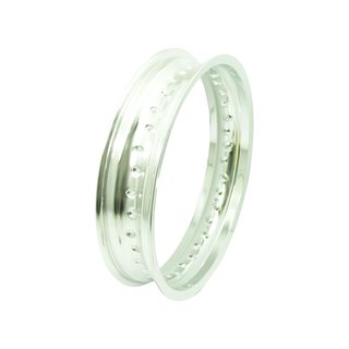 Felge 3,00x16 silber, 36-Loch für MZ ETZ 125 150 301 251 hinten und extrem Tuning Simson S51 S50 S70 S53 Star Schwalbe