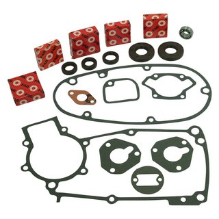 Lagersatz Dichtsatz Wellendichtringe Motor + Getriebe für Simson KR51/1 S50  Schwalbe Sperber Duo Star Habicht Regeneration Dichtungssatz
