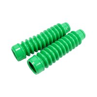 Simson 2x Faltenbalg grün Gummi Telegabel Holme...