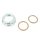 Krümmermutter + 2 Dichtungen Auspuff Befestigung für Simson S51 S50 S70 S53 KR51 Schawlbe Star Sperber Habicht Duo 28mm