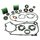 SNH Lagersatz Dichtsatz Wellendichtringe braun Motor + Getriebe für Simson KR51/1 S50  Schwalbe Sperber Duo Star Habicht Regeneration Dichtungssatz (Profi Qualität)