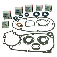 Koyo Lagersatz Dichtsatz Wellendichtringe blau Motor + Getriebe pas. f. Simson KR51/1 S50  Schwalbe Sperber Duo Star Habicht Regeneration Dichtungssatz (Standard Qualität)