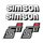 4 Klebefolie Aufkleber Tank Seitendeckel pass f Simson S51B rot weiß silber 