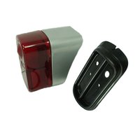 Rücklicht Set eckig mit Gummi für Simson KR51 Schwalbe