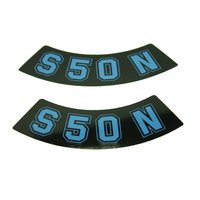 Aufkleber für Simson S50 N S50N Schriftzug blau...