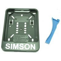 Wechsel-Nummernschildhalter Simson S50 S51 S53 SR50 KR51...