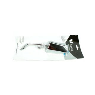 F1 Spiegel Rückspiegel li+re für Simson Schwalbe KR51 S51 S50 S70 Chrom eckig Suzuki Aprilia Gilera Piaggio Vespa Scooter