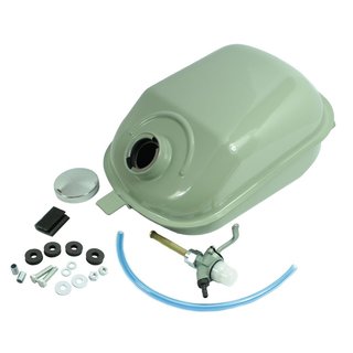 Tank Kraftstoffbehälter für Simson KR51 Schwalbe KR50 + EHR Benzinhahn Sieb Schrauben Lagergummi
